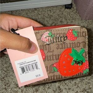 Juicy Couture Strawberry Print Wallet